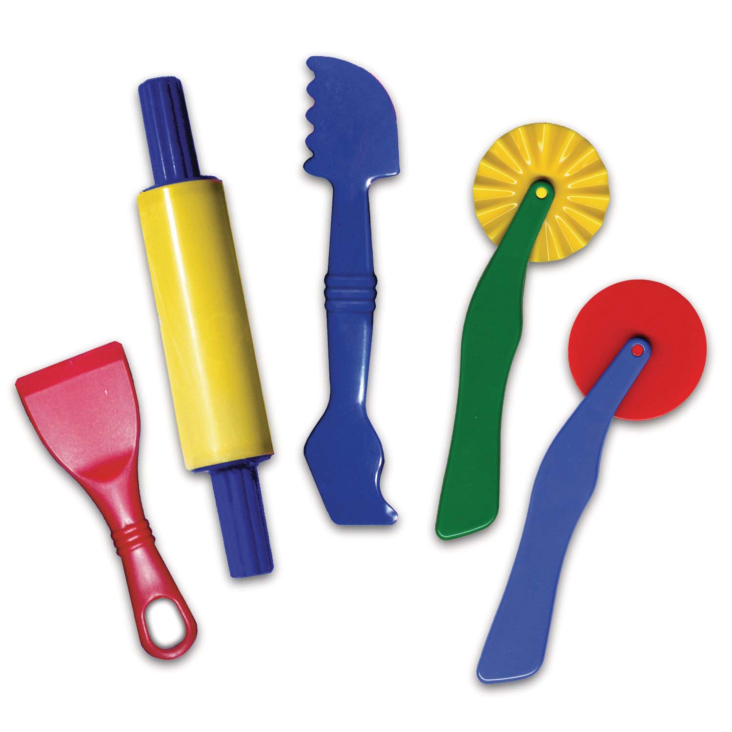 Chenille Kraft 5-Piece Clay Dough Tools Set, Assorted Colors