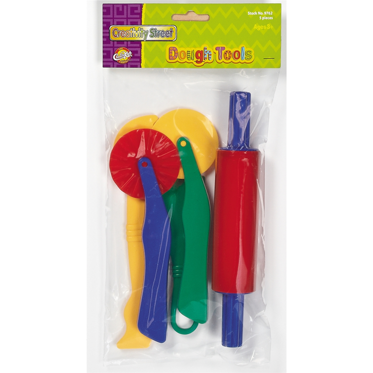 Play Dough Tools, 5 Piece Set Becker's School Supplies