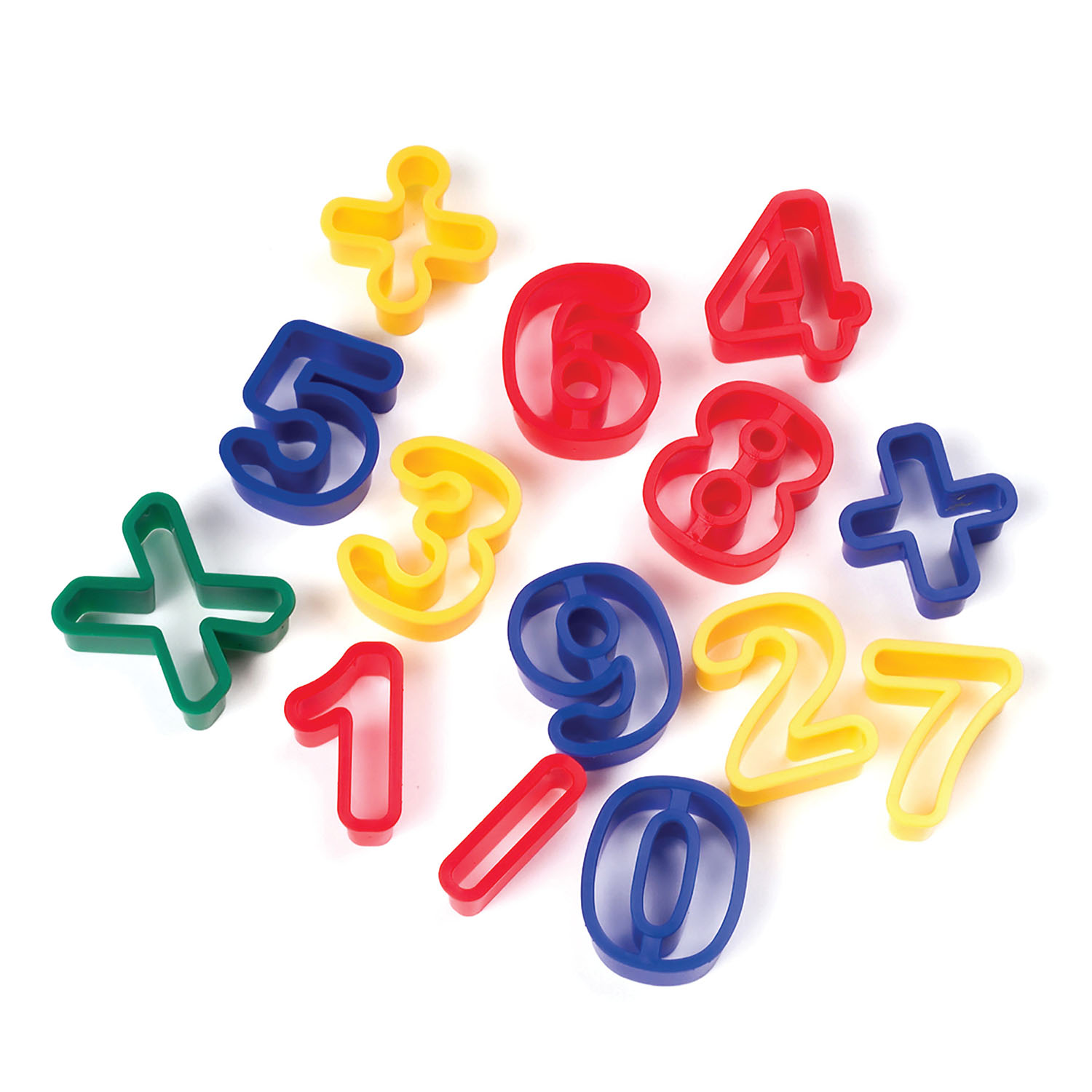 Dough Cutters, Numbers and Math Symbols