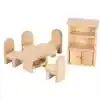 Classic Dining Room Dollhouse Furniture