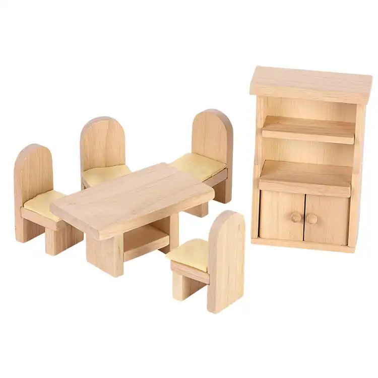 Classic Dining Room Dollhouse Furniture