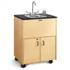 Clean Hands Helper Portable Sink, Stainless Steel, 38" Counter