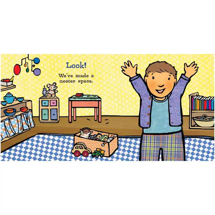 Clean-Up Time Board Book