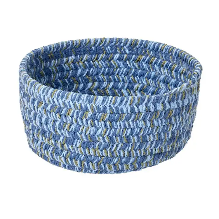 Becker's Misty Bay Basket Sets, Ocean Blue, Large (10" diameter)