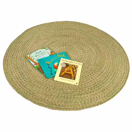 Becker's Tweed Round Rug