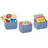 Becker's Naturally Soft Baskets, Blue