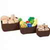 Becker's Nesting Baskets, Chocolate