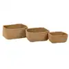 Becker's Nesting Baskets, Tan