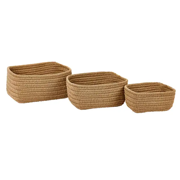 Becker's Nesting Baskets, Tan