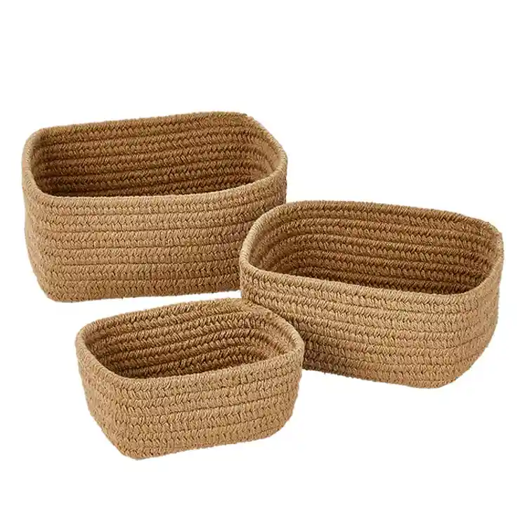 Becker's Nesting Baskets, Tan