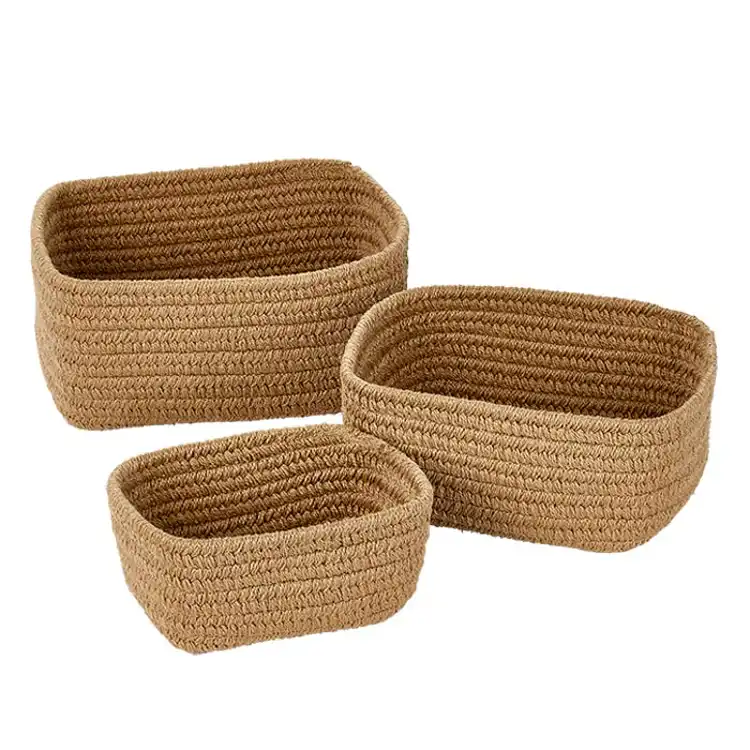 Becker's Nesting Baskets, Tan