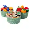 Becker's Misty Bay Basket Sets, Sea Grass, Medium (8" diameter)