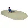 Becker's Misty Bay Classroom Rug Collection, Honeydew, 8' x 10'