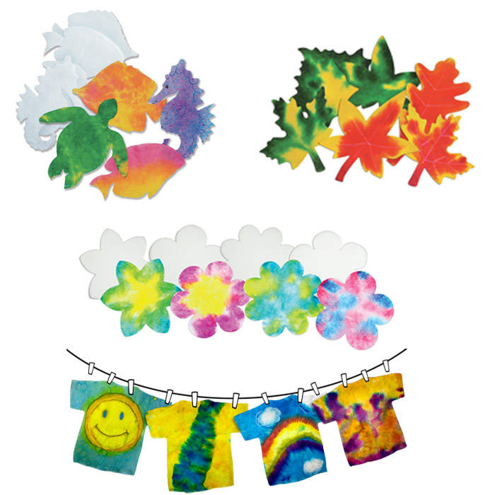 Diffusing Board Color Diffusing Paper Shapes Class Set | Becker's