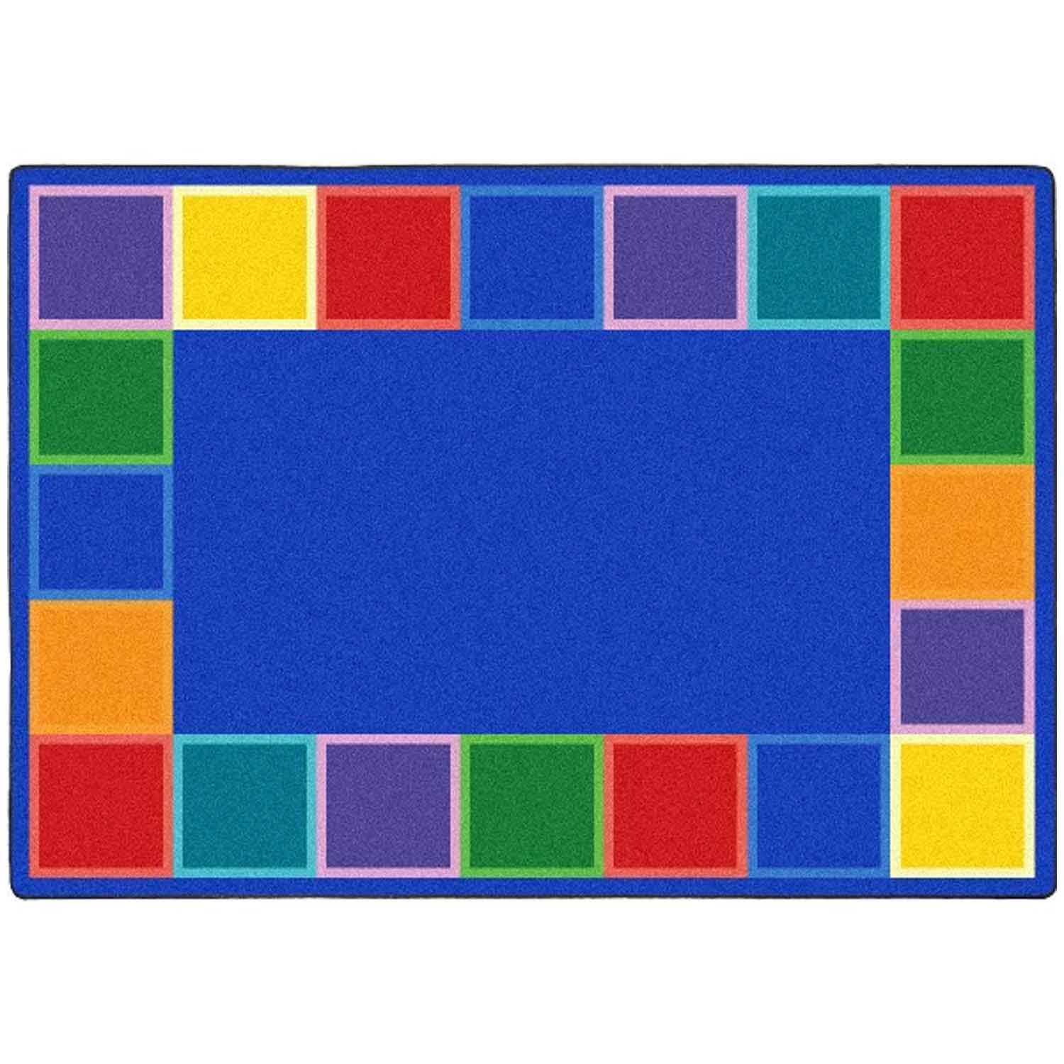 Color Tones Classroom Rug | Becker's School Supplies