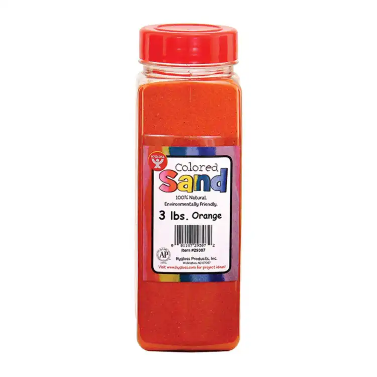 Colored Craft Sand, Orange