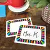 Colored Pencils Name Tags