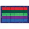 Colorful Places Seating Classroom Rug, Rectangle 7'6" x 12'