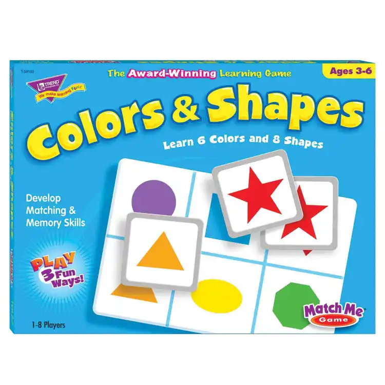 Colors & Shapes Match Me® Game