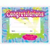 Congratulations Colorful Classics Certificates