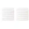 Cozyfit™ Standard Cot Sheets - White, 12 Pack