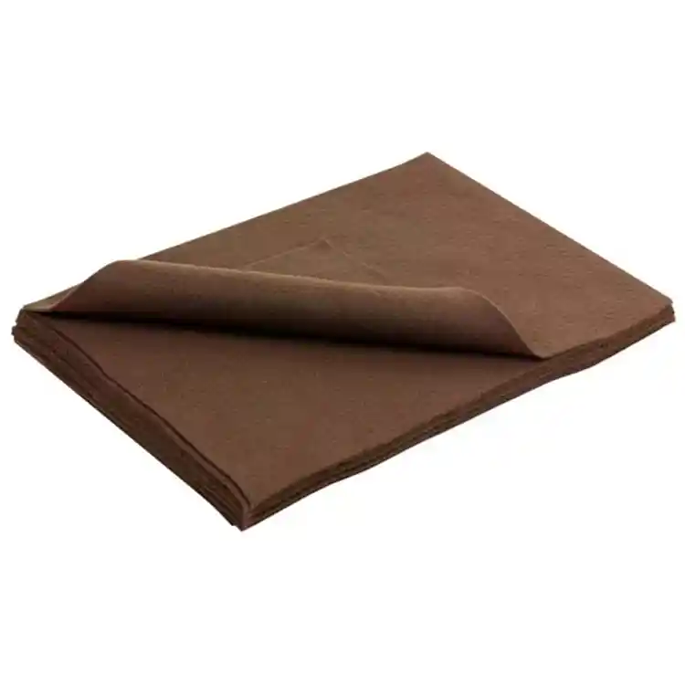Craft Felt Sheets, Brown