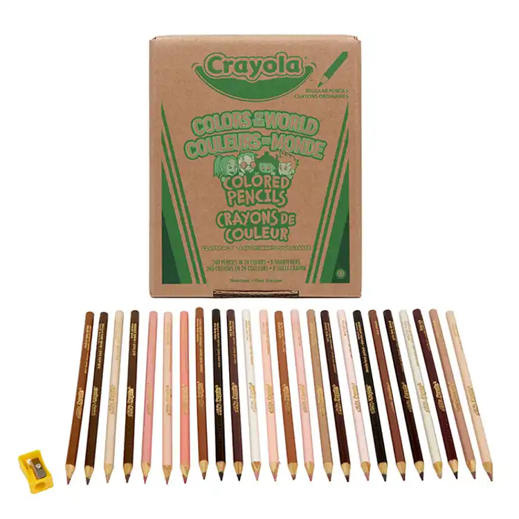 Crayola® Colors of the World™ Colored Pencils Classpack