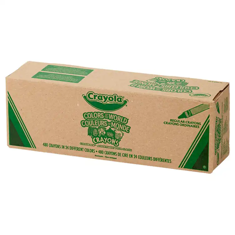 Crayola® Colors of the World™ Crayons Classpack®