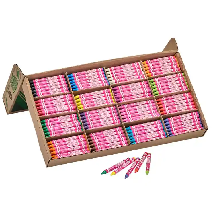 Crayola® Construction Paper™ Regular Crayons Classpack®