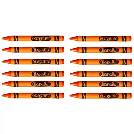 Crayola® Crayon Large Refill, Orange