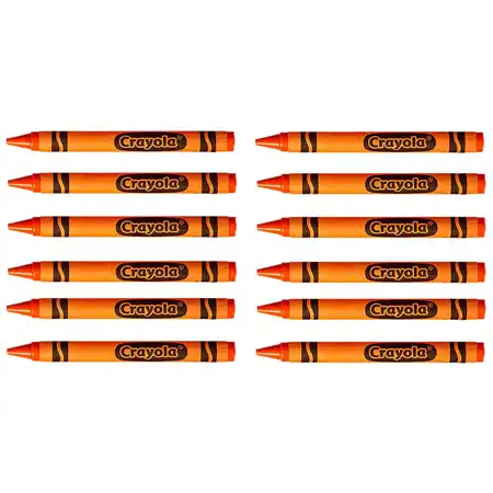 Crayola® Crayon Large Refill, Orange