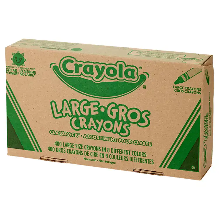 Crayola®  Large Crayons Classpack®