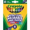 Crayola® Large Washable Crayons, 8 Ct