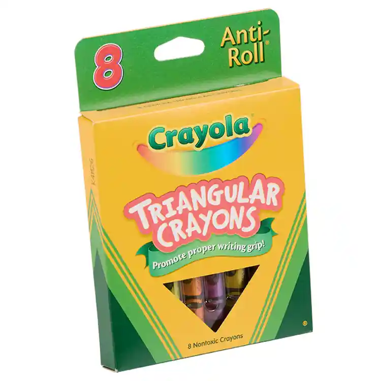 Crayola® Triangular Crayons , 8 Crayons