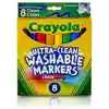 Crayola® Washable Broad Line Markers, Classic 8 Ct.