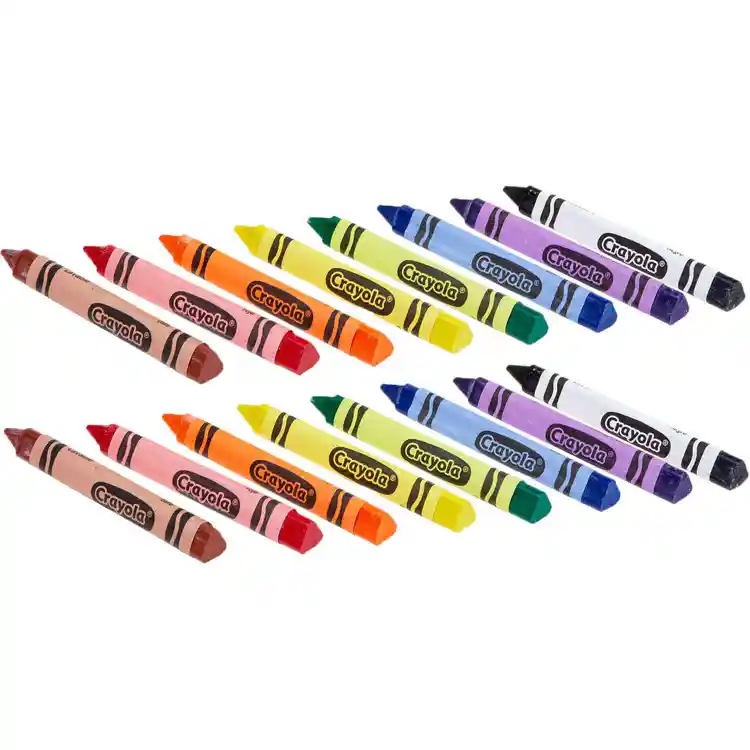 Crayola Washable Tripod Grip Crayons, 16 Count