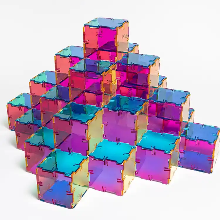 Crystal Polydron CMY Class Set