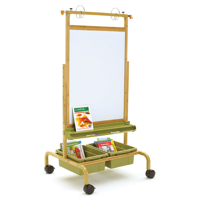 Bamboo Deluxe Chart Stand Becker's School Supplies
