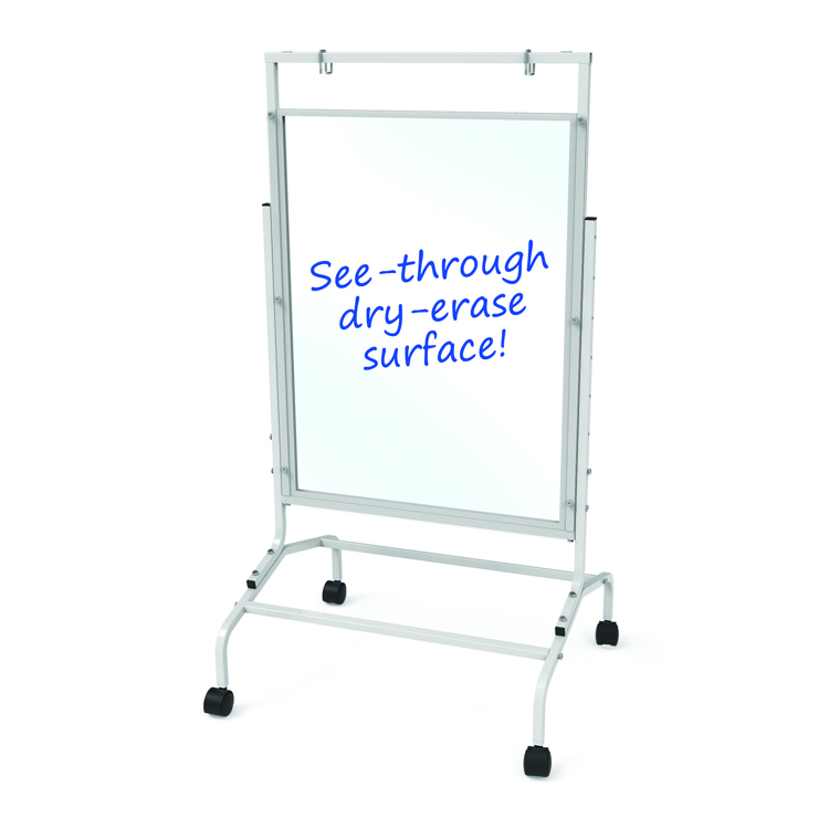 Clear Dry-Erase Single Room Divider