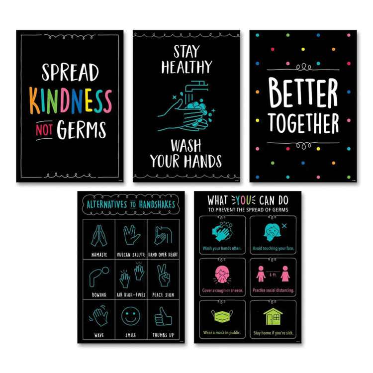 Staying Healthy Inspire U Poster Pack