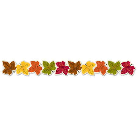 Maple Leaves EZ Border
