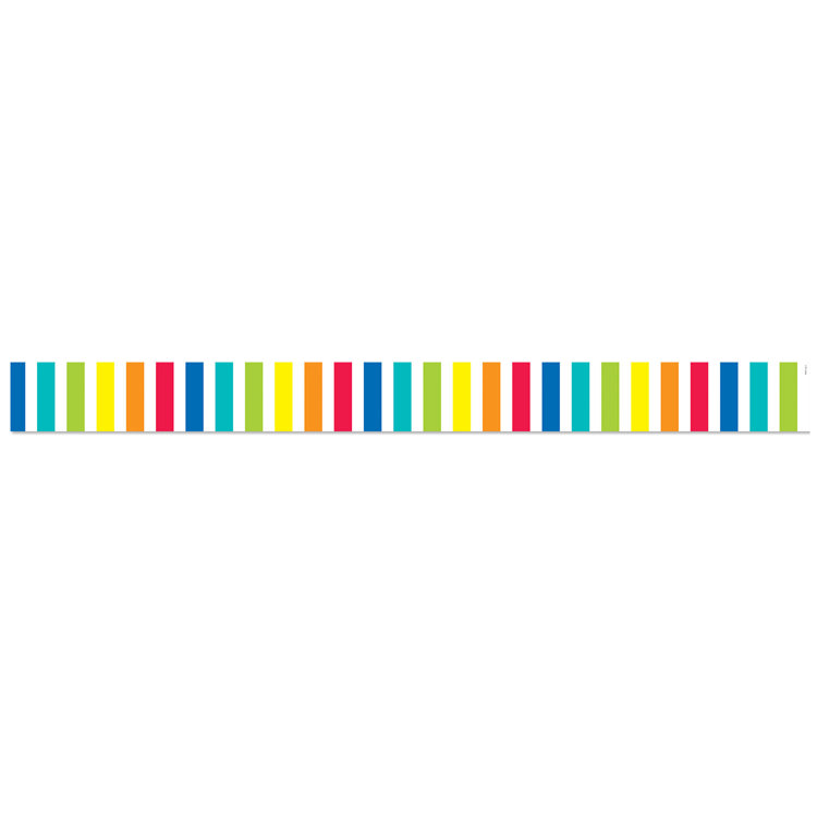 Rainbow Bold Stripes EZ Border