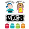 Stick Kids All Are Welcome Bulletin Board Set