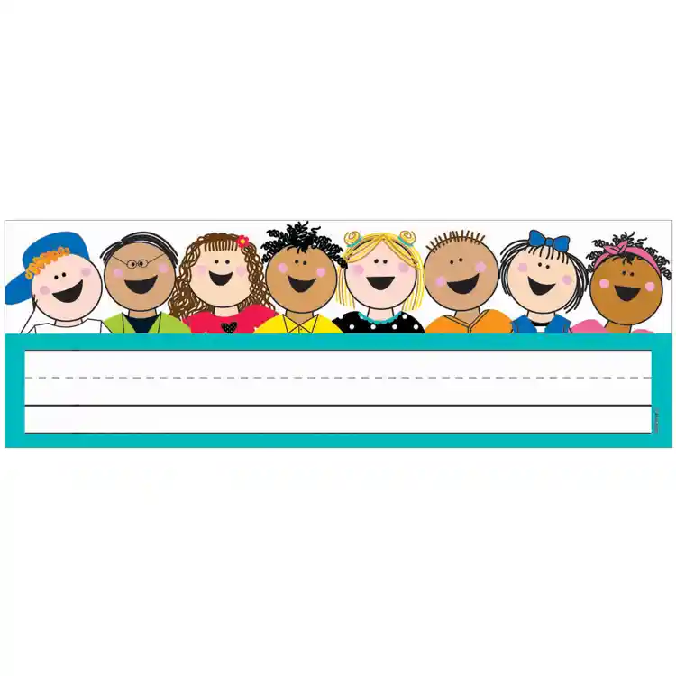 Stick Kids Name Plates