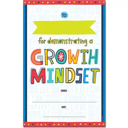 Growth Mindset Award