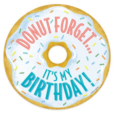 Donut Forget It's My Birthday! Badge