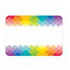 Painted Palette Rainbow Scallops Labels/Name Tags
