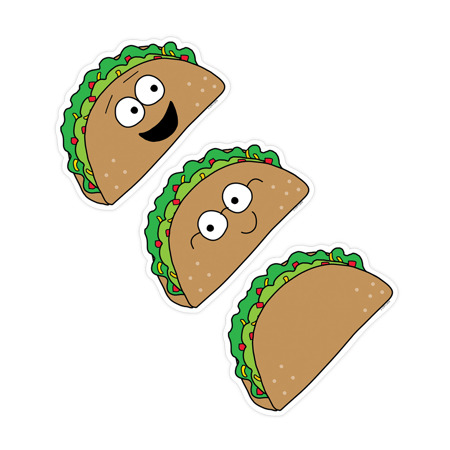 So Much Pun! Let's Taco 'bout....6" Designer Cut-Outs