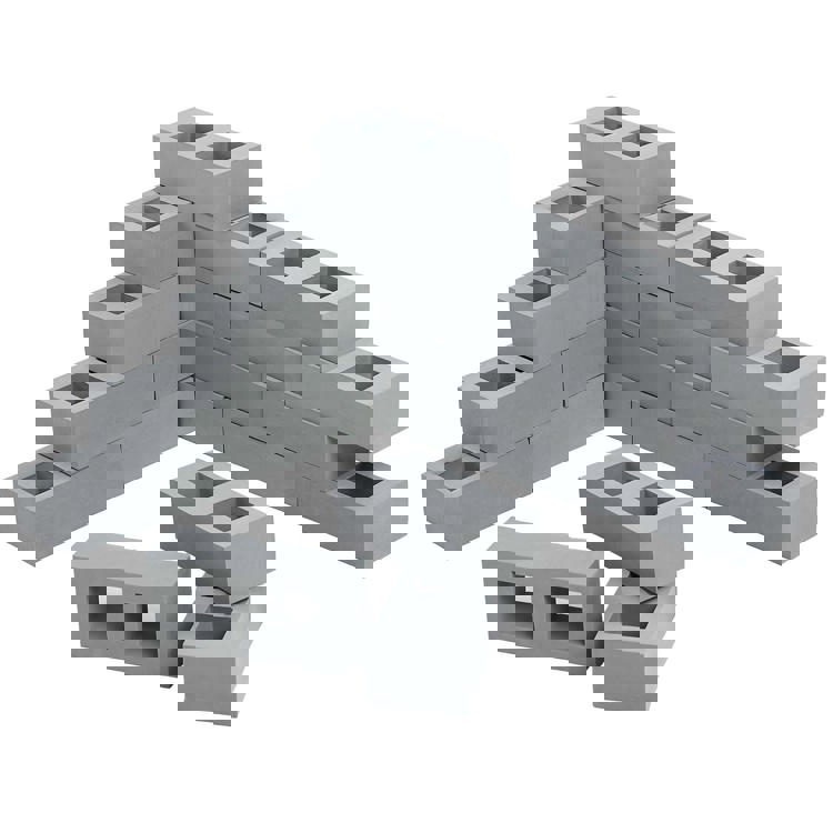 Foam Construction Cinder Blocks