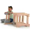 Foam Wooden Beam Building Blocks